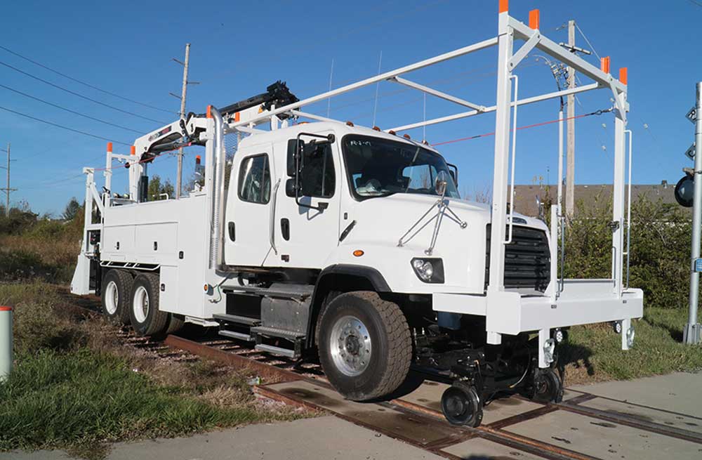 Large Rail Truck